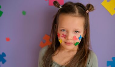 Autism Confused Girl Stickers Face