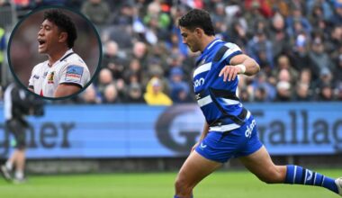 Bath v Exeter teams: Finn Russell out while Greg Fisilau returns for Chiefs in PREM semi-final