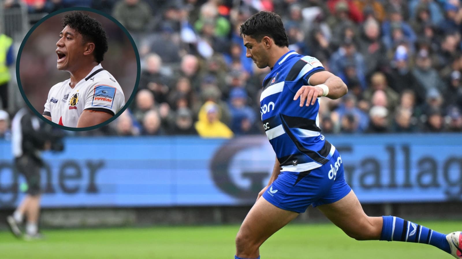 Bath v Exeter teams: Finn Russell out while Greg Fisilau returns for Chiefs in PREM semi-final