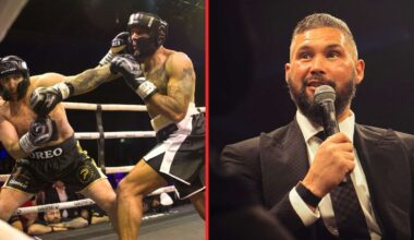 Ex-footballers’ boxing event backed by Tony Bellew and David Price raises £73,500 for charity