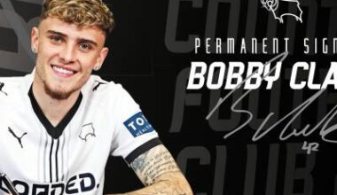SIGNING: Bobby Clark Signs Permanent Derby Deal - Blog