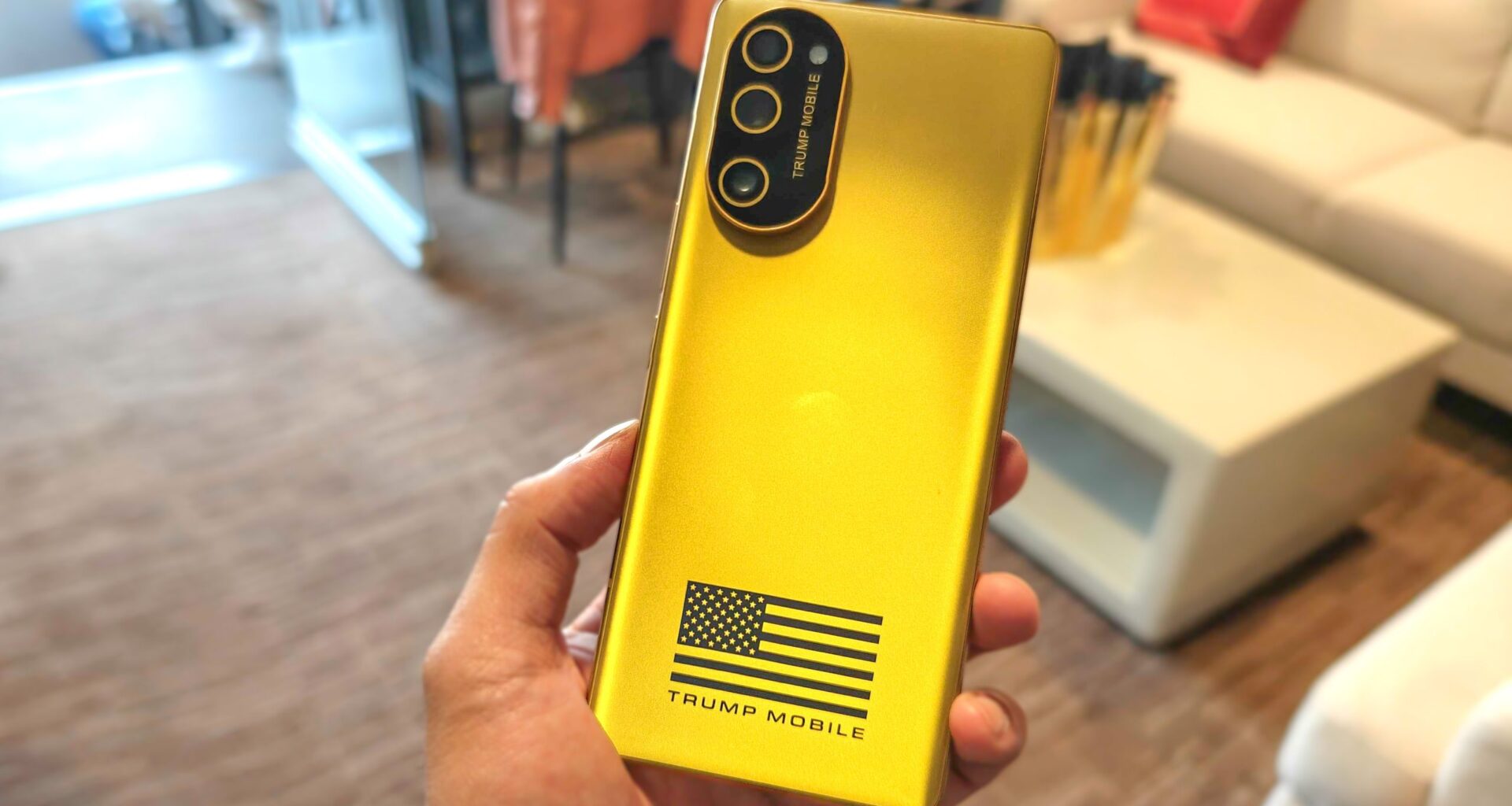 I spent a day with the Trump Phone T1 at a World Cup game — here's what I think about it