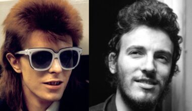 Bowie and Springsteen
