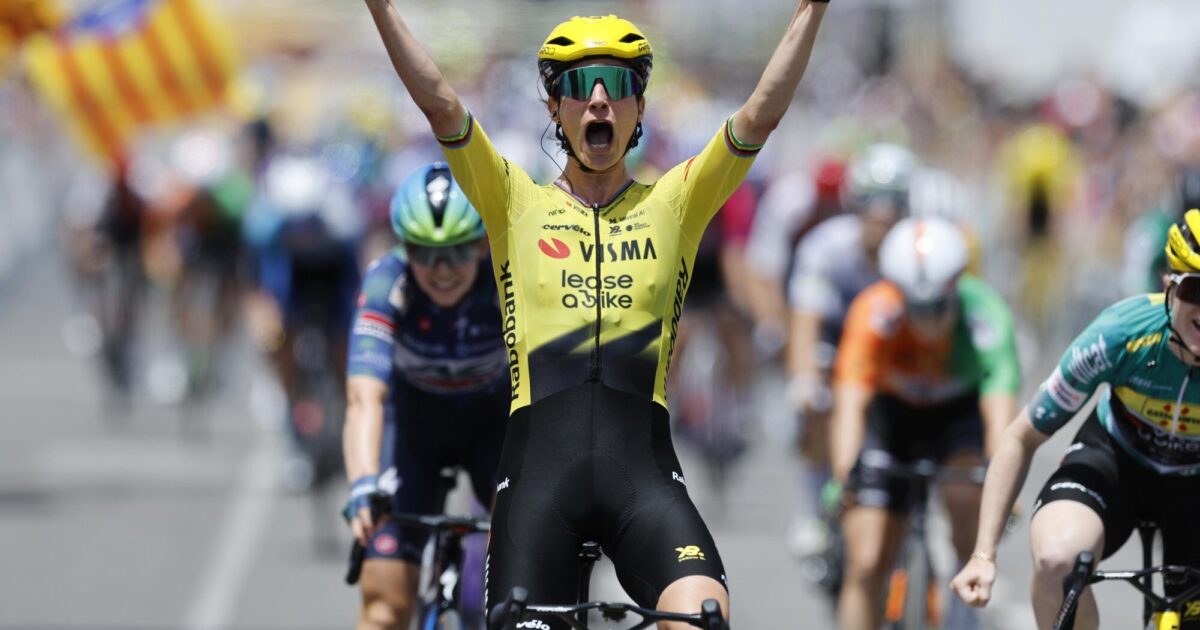 Vos sprints to first victory of the season in final stage Volta a Catalunya - Team Visma | Lease a Bike