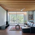 Casa 144º / Jaime Prous Architects - Interior Photography, Living Room, Wood, Chair, Glass