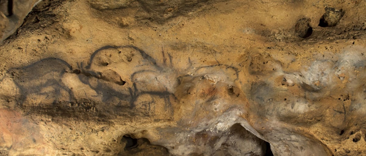 Cave Paintings at Font De Gaume, Dordogne