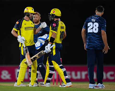 Report & Reaction: Hampshire Hawks Men v Yorkshire, Vitality Blast