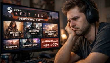 Steam Next Fest is Great, But The Slew of Gen-AI Art and Games Isn't