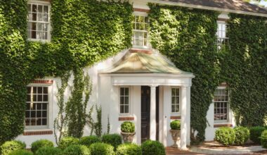 A New England Colonial house that has become a melting pot of global design influences
