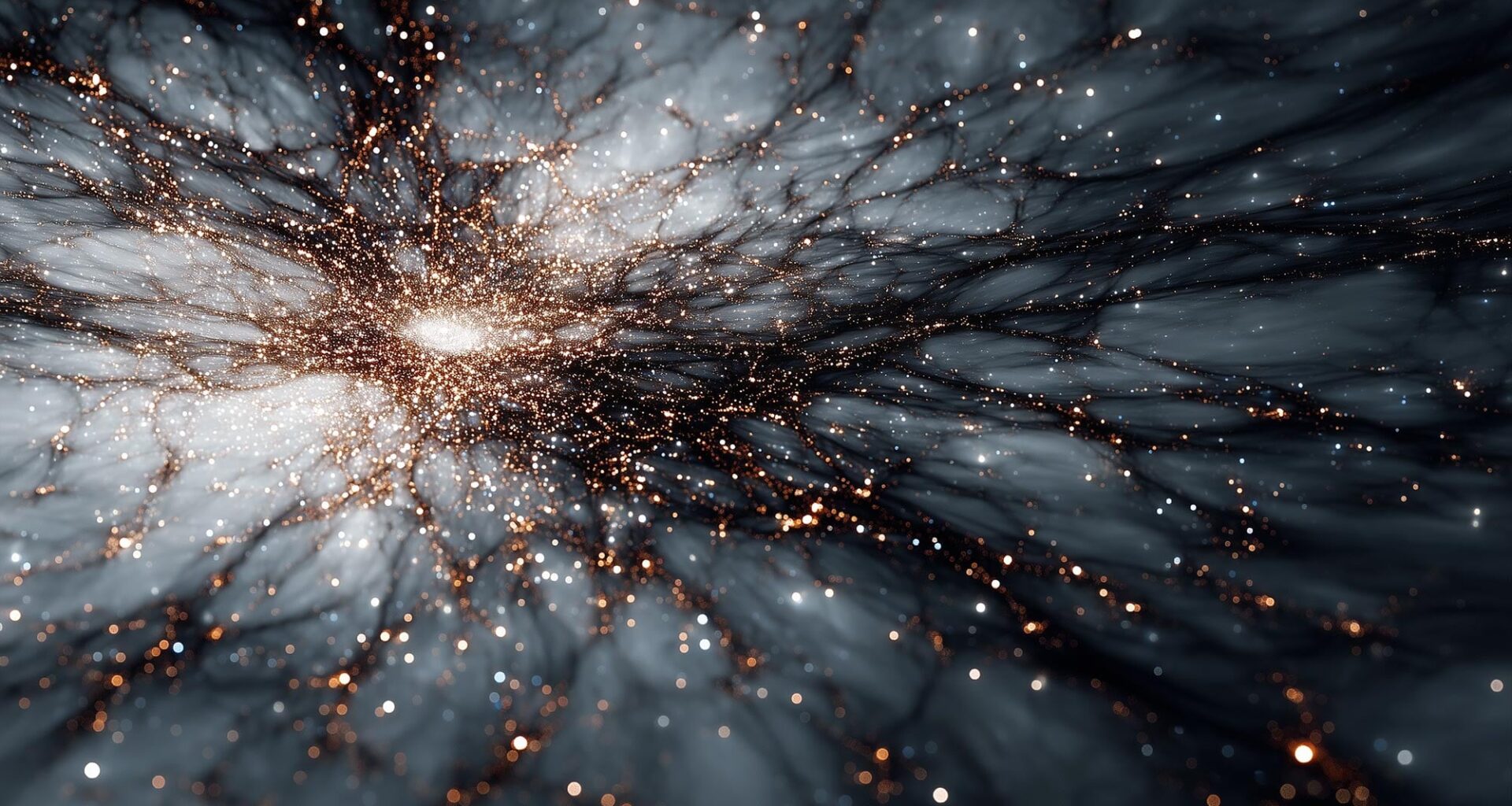 Dark Matter Particles Astrophysics Concept