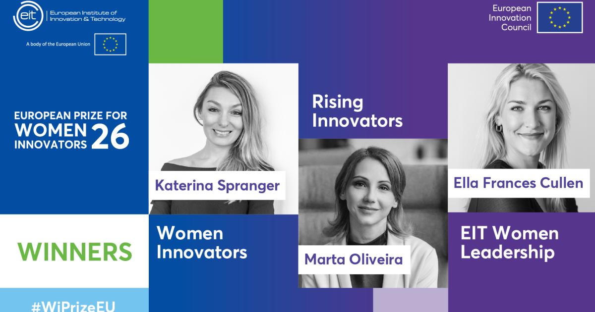European Prize for Women Innovators 2026: winners announced