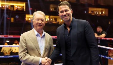 Eddie Hearn names UK heavyweight fight he wants to see on next Matchroom vs Queensberry card