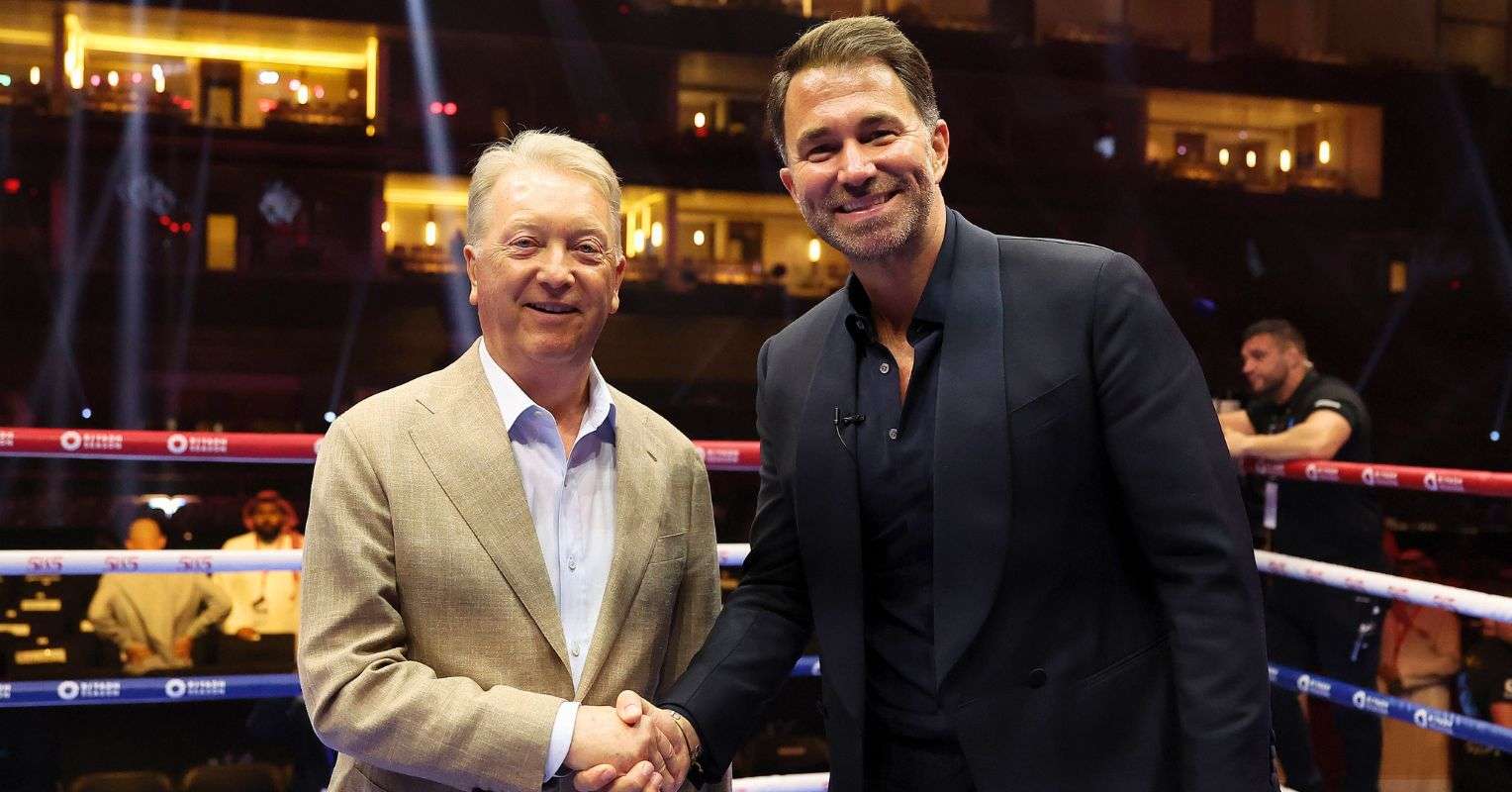 Eddie Hearn names UK heavyweight fight he wants to see on next Matchroom vs Queensberry card