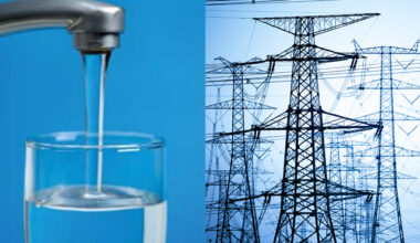 Electricity tariffs increases by 3.49%, water by 0.85% effective July 1