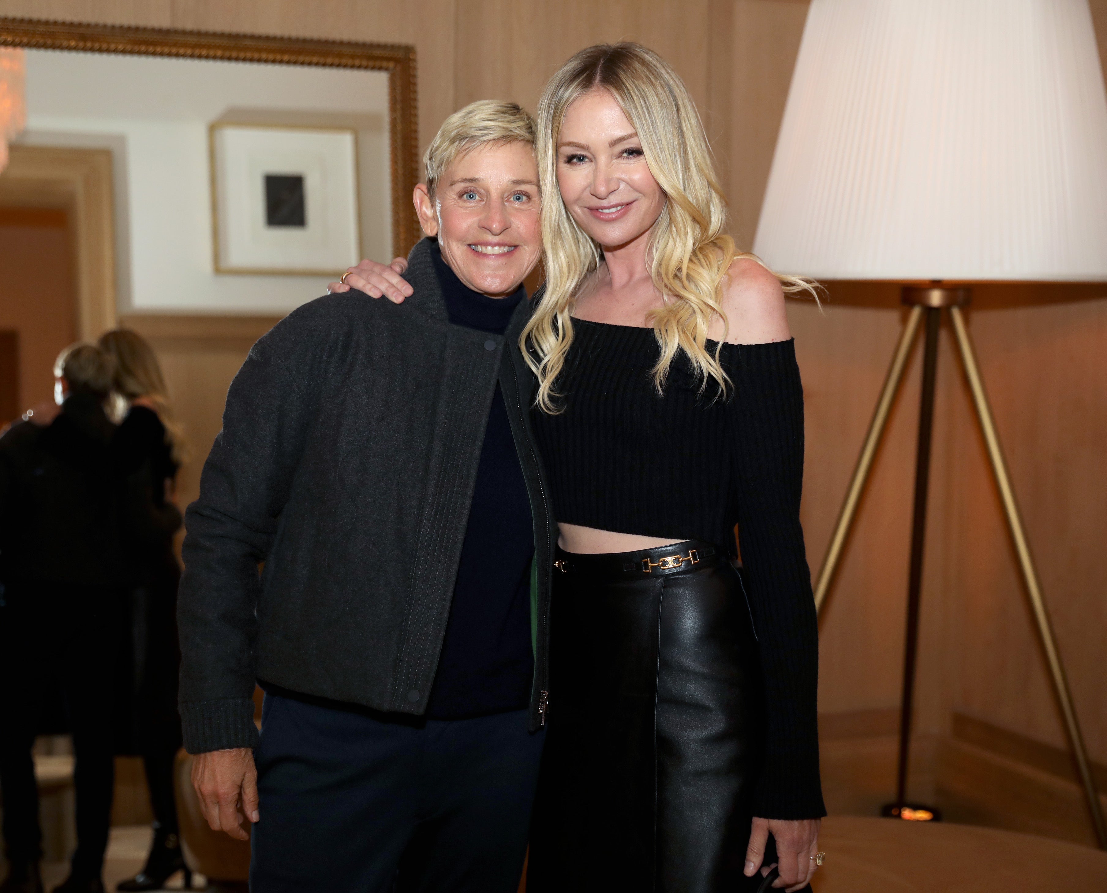 Ellen DeGeneres and Portia de Rossi didn’t appear in ‘Clarkson’s Farm’ gig scenes as expected