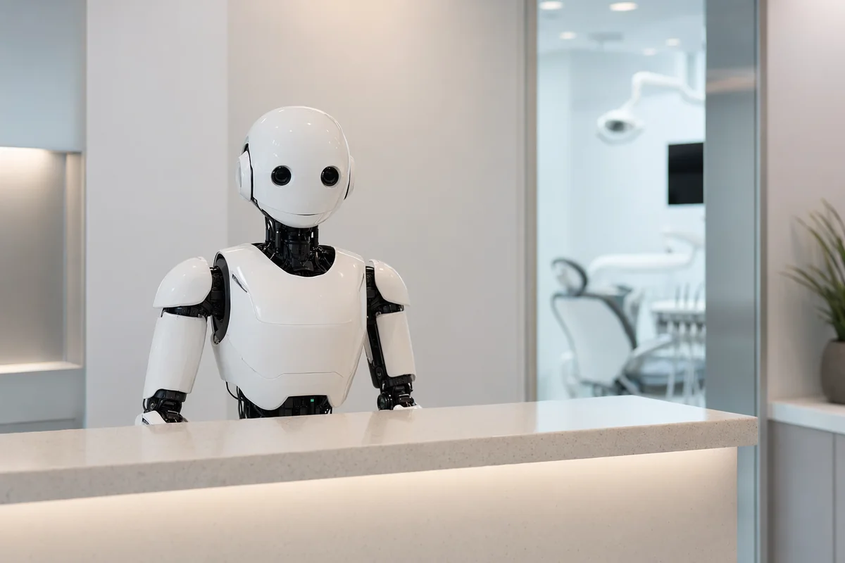 Faraday Future delivers EAI robot to LA dental clinic