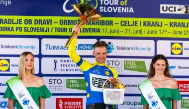 Tour of Slovenia: Dušan Rajović out-sprints Laurence Pithie to win stage 2