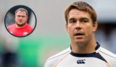 Jamie George reveals the 'hard' lesson he learnt from a Springboks legend: 'He was a joke'