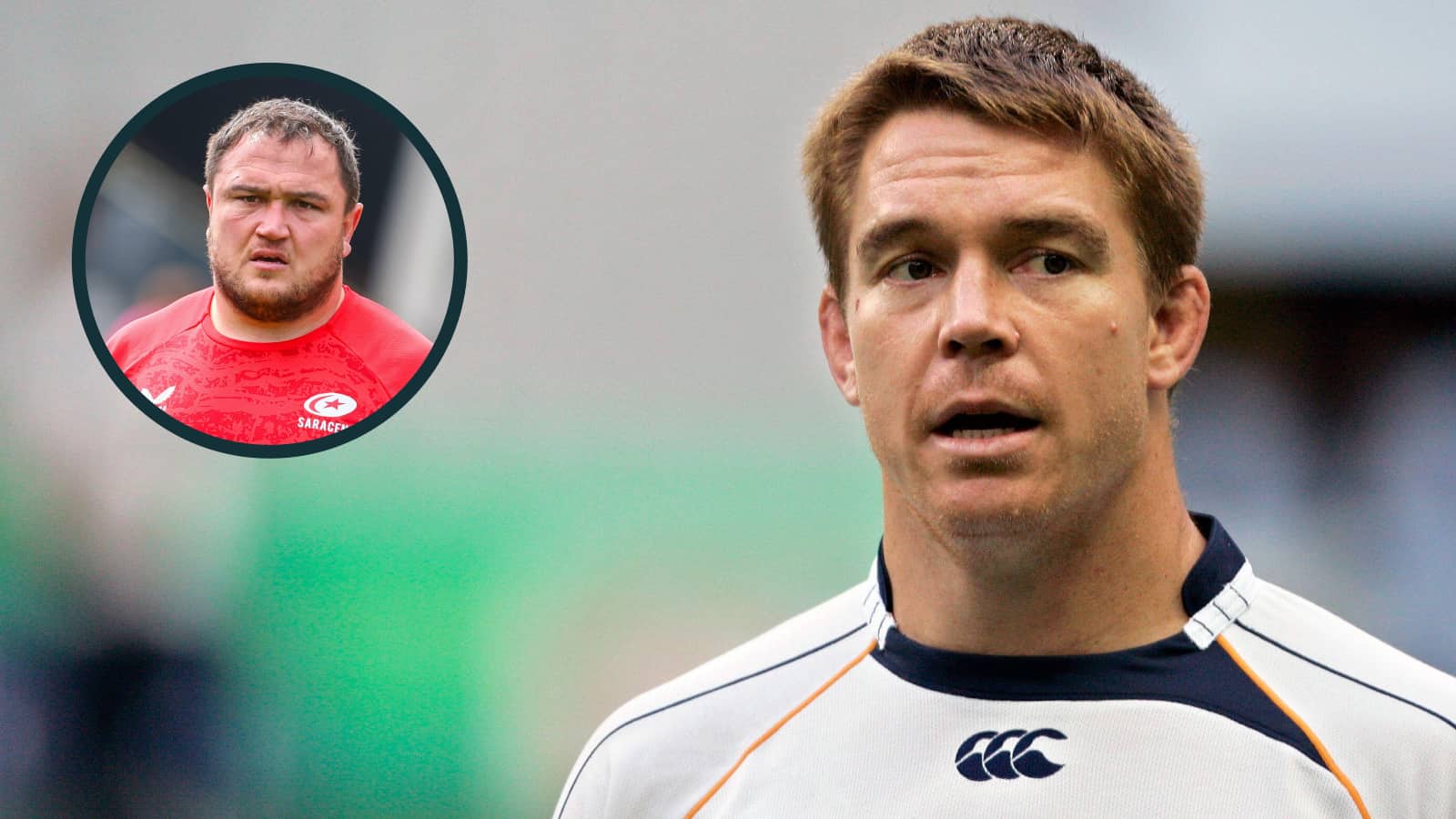 Jamie George reveals the 'hard' lesson he learnt from a Springboks legend: 'He was a joke'