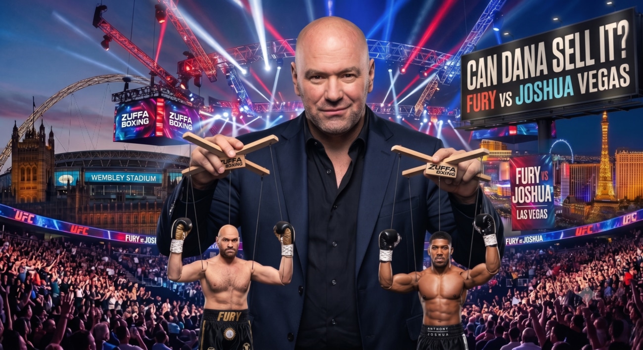 Image: Dana White Factor? Fury-Joshua Talks Shift Toward Las Vegas