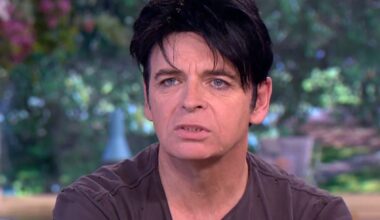 Gary Numan says how he met his wife "may be illegal"