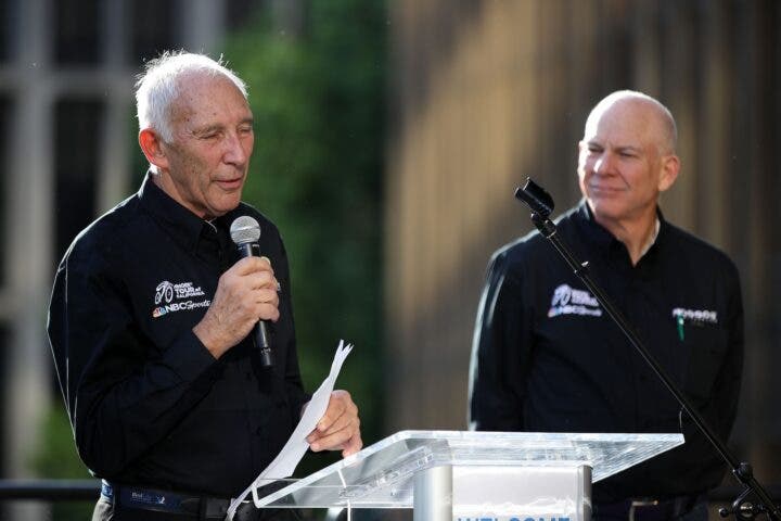 Phil Liggett Bob Roll