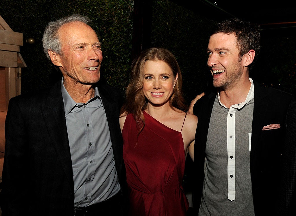Clint Eastwood, Amy Adams and Justin Timberlake
