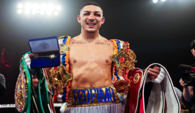 Teofimo Lopez in talks over immediate world title shot after Shakur Stevenson defeat
