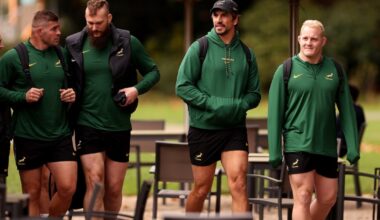 Two World Cup-winning Springboks to start for Barbarians against Wales