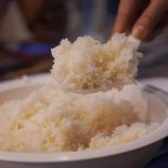 Rice cooked - stock photo