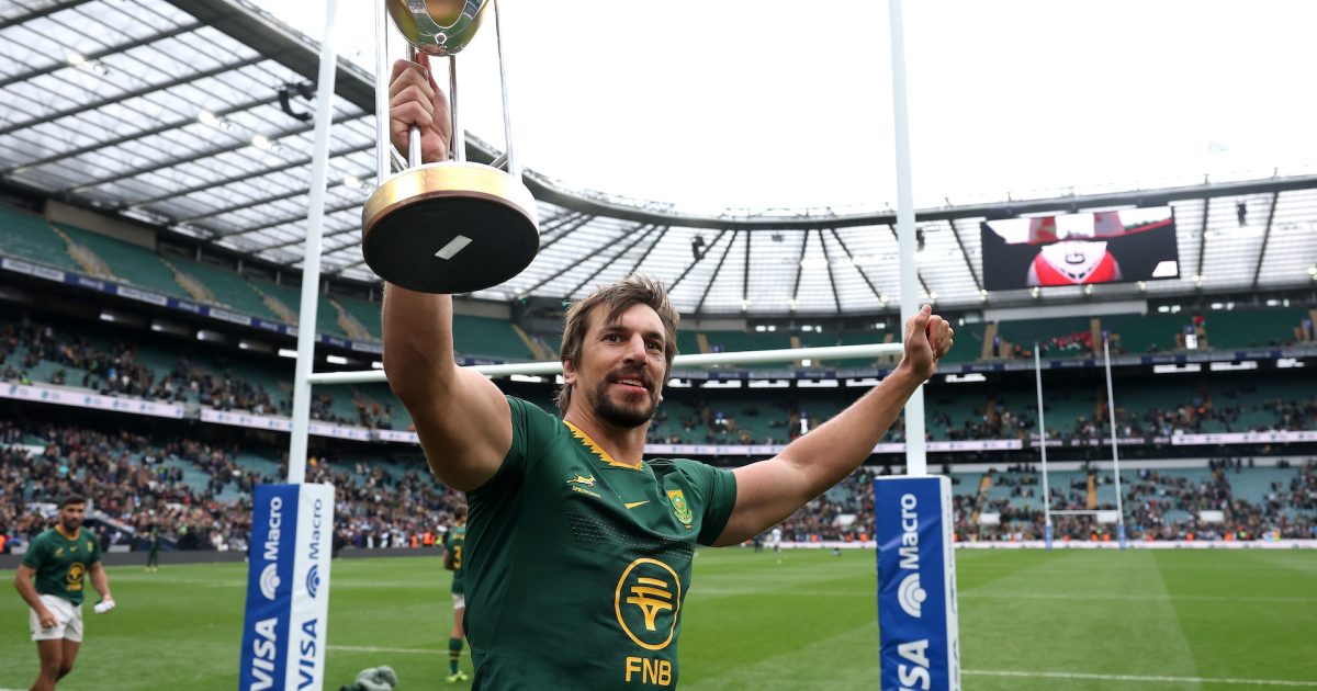No.1 Springboks are third-best in the World Rankings record books