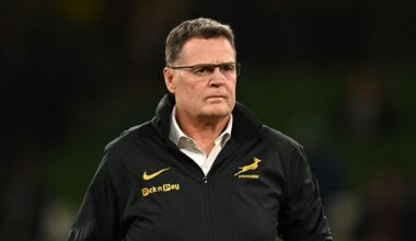 Rassie Erasmus unveils six new faces in Springboks' Nations Championship squad