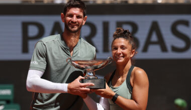 Errani, Vavassori rally to defend Roland Garros mixed doubles title