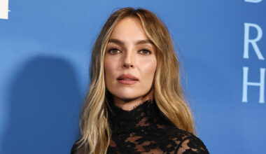 Jodie Comer attends A24's The Death Of Robin Hood world premiere at AMC Lincoln Square 13 on June 10, 2026 in New York City.