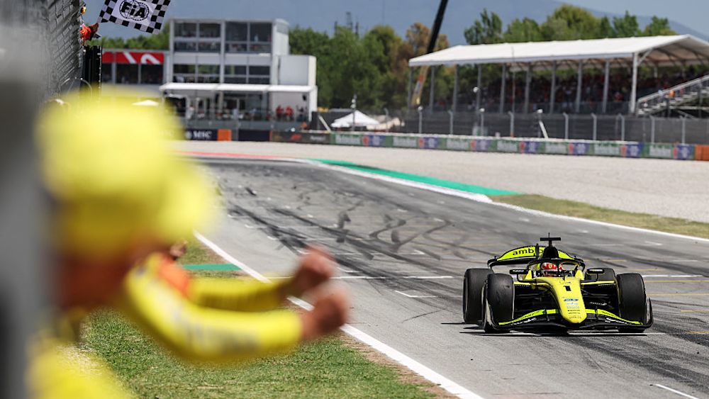 The Brazilian had a comfortable margin of just under 10 seconds by the chequered flag