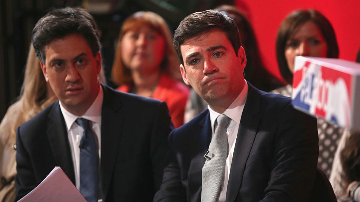 Ed Miliband could lose out on chancellor job in a Burnham cabinet