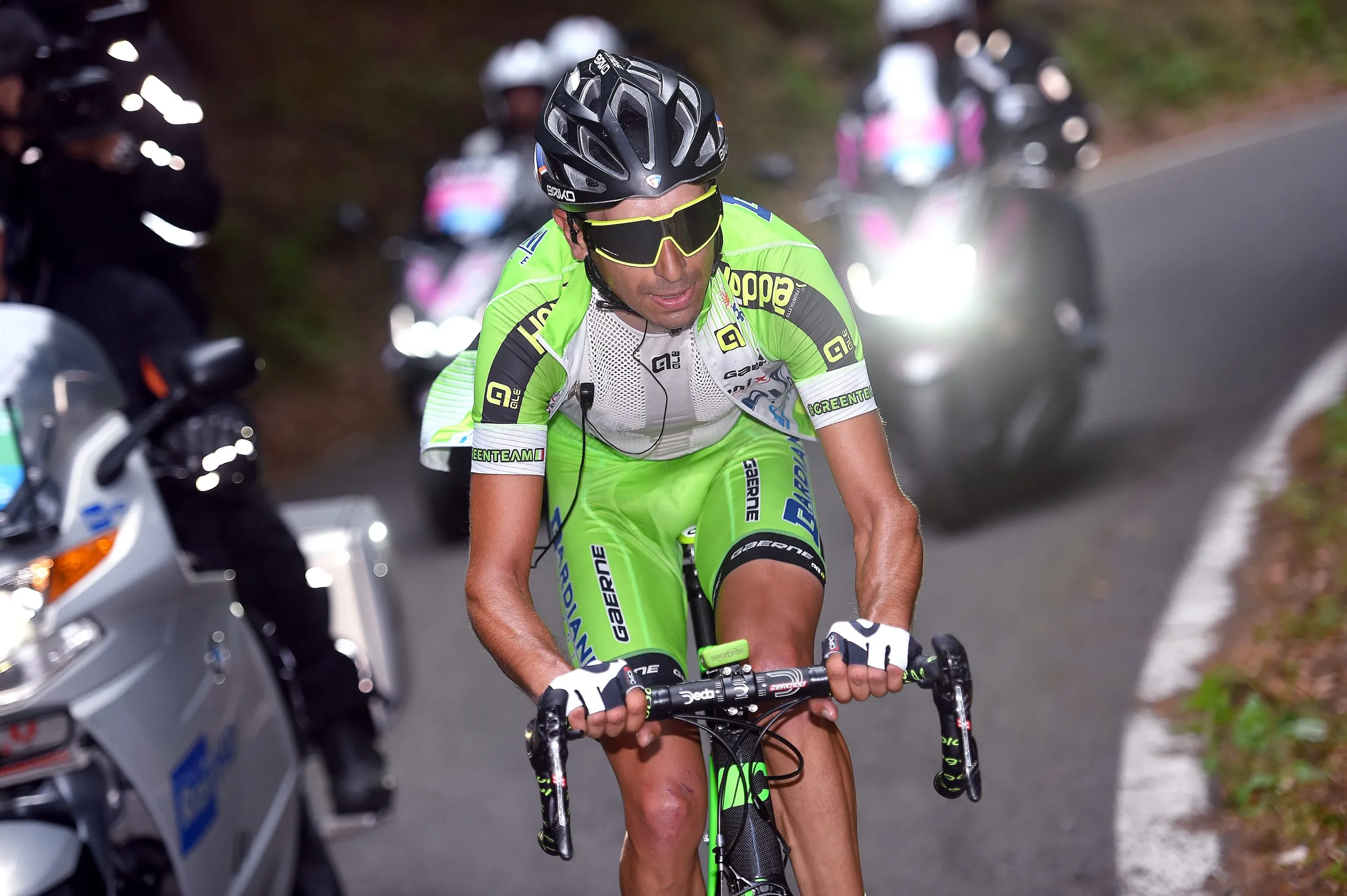 Cycling: 98th Tour of Italy 2015 / Stage 20 PIRAZZI Stefano (ITA)/ Saint Vincent - Sestriere 2035m (199km)/ Giro Tour Ronde van Italie / Rit Etape / © Tim De Waele (Photo by Tim de Waele/Corbis via Getty Images)