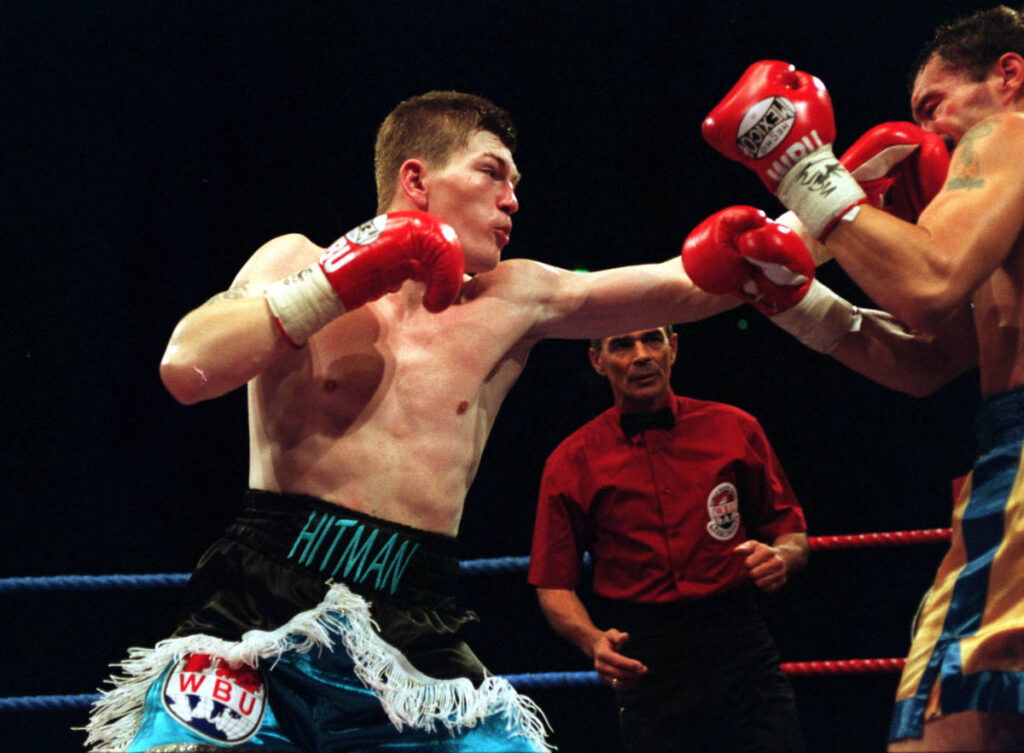 ricky hatton boxer evening4ricky ao arena manchester
