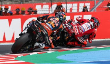 Marquez beats Acosta to victory as Aprilia's title rivals collide