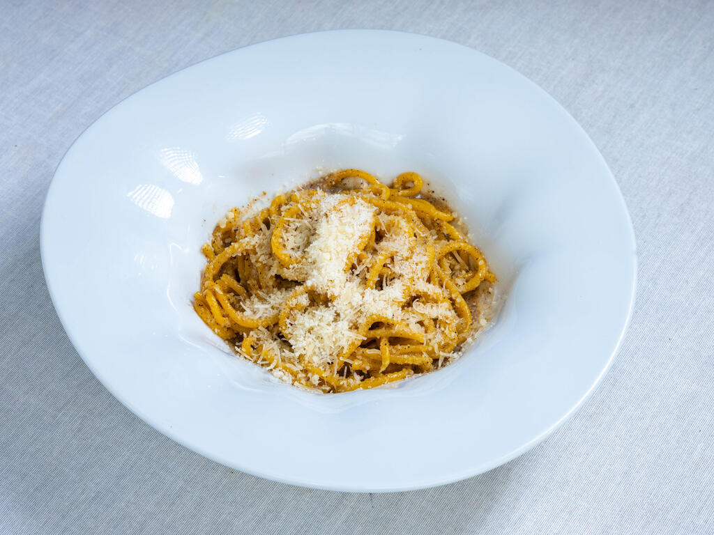 'Baladi food.' A dish at Mutra (Photo: Adir Avivi) מסעדת מוטרה