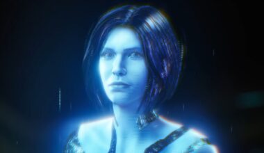 Halo: Campaign Evolved AI companion Cortana