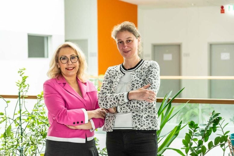 Helena Moreira and Anna Szyjka