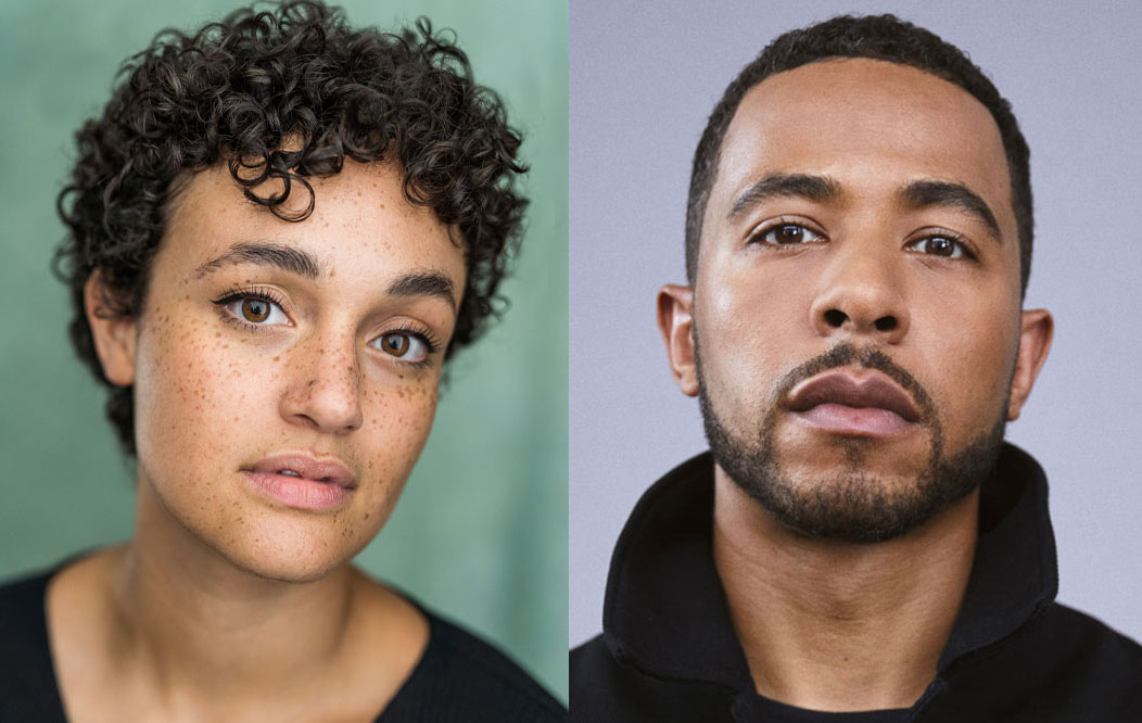 Headshots of Lily Nichol and Ukweli Roach