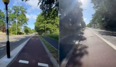 Hexham to Corbridge cycle lane