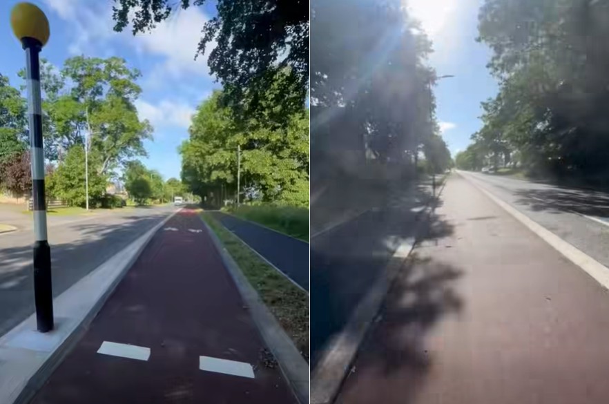 Hexham to Corbridge cycle lane