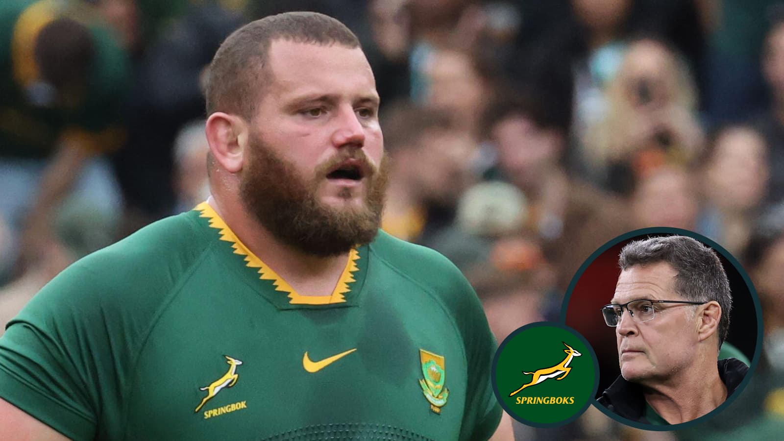 Rassie Erasmus explains 'hammering' behind Springbok omission of Wilco Louw