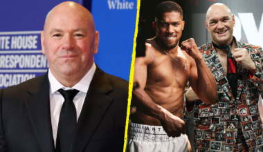 Dana White responds to Tyson Fury vs Anthony Joshua 'ban' as he lays down gauntlet to Eddie Hearn