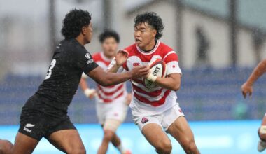 World Rugby statement: New Zealand U20 vs Japan U20 abandoned