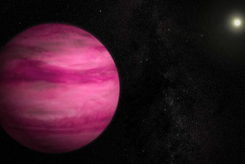 JWST Pink Planet