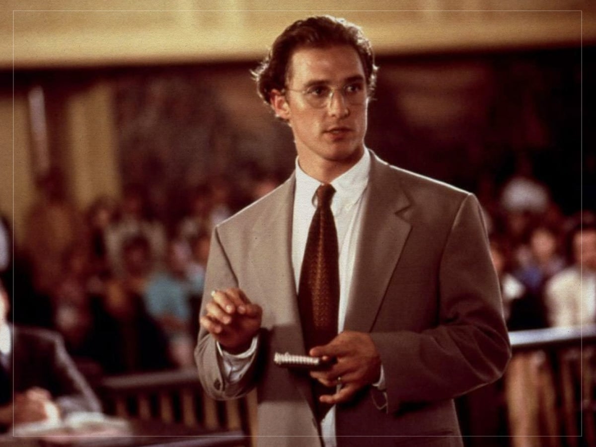 Jake Brigance in ‘A Time To Kill’ (Joel Schumacher, 1996)